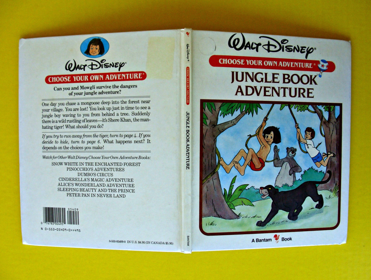 JUNGLE BK ADVENTURE (Disney Choose Your Own Adventure) by Ra