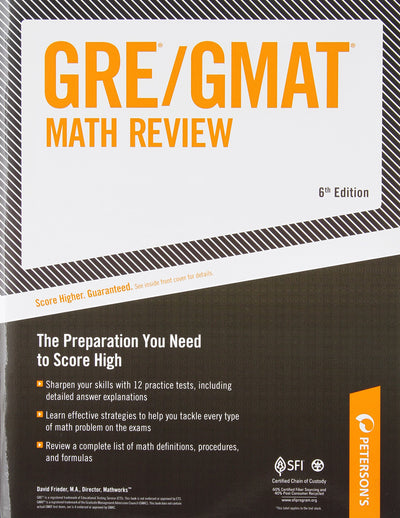 ARCO GRE/GMAT Math Review 6th Edition (Gre Gmat Math Review)
