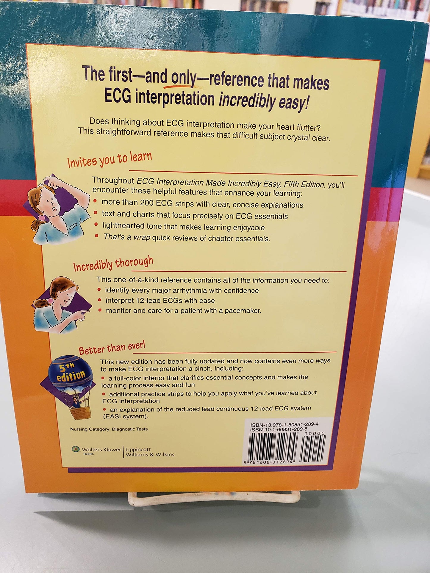 ECG Interpretation Made Incredibly Easy! by Lippincott & Co.