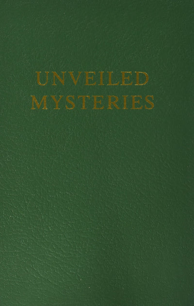 Unveiled Mysteries (Saint Germain Series; Vol 1)