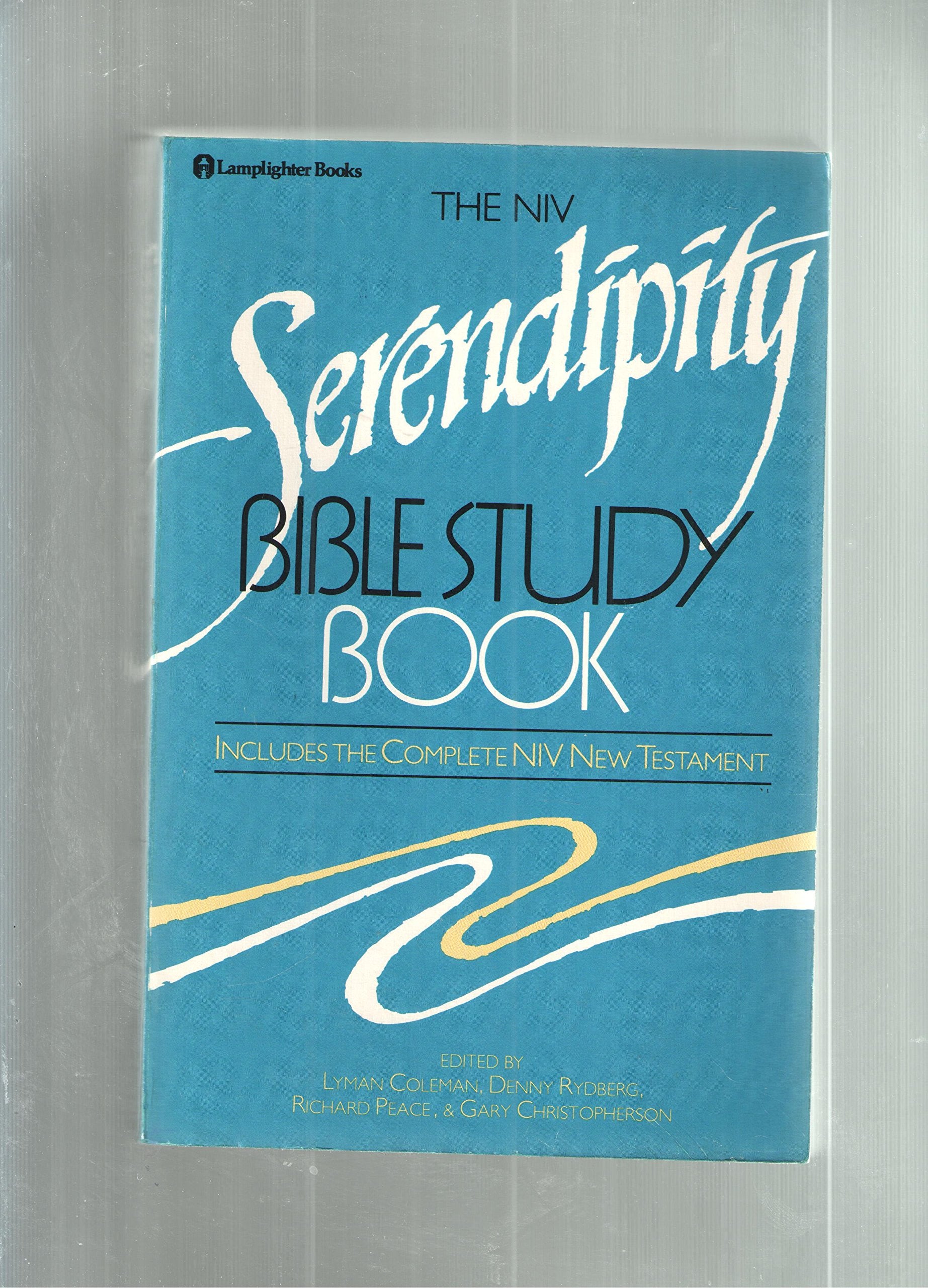 The Serendipity Bible study book: Includes the complete NIV New Testament