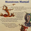 Monstrous Manual (AD&D 2nd Ed Fantasy Roleplaying Accessory,