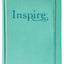 Inspire Bible NLT (Hardcover LeatherLike, Aquamarine): The Bible for Coloring & Creative Journaling