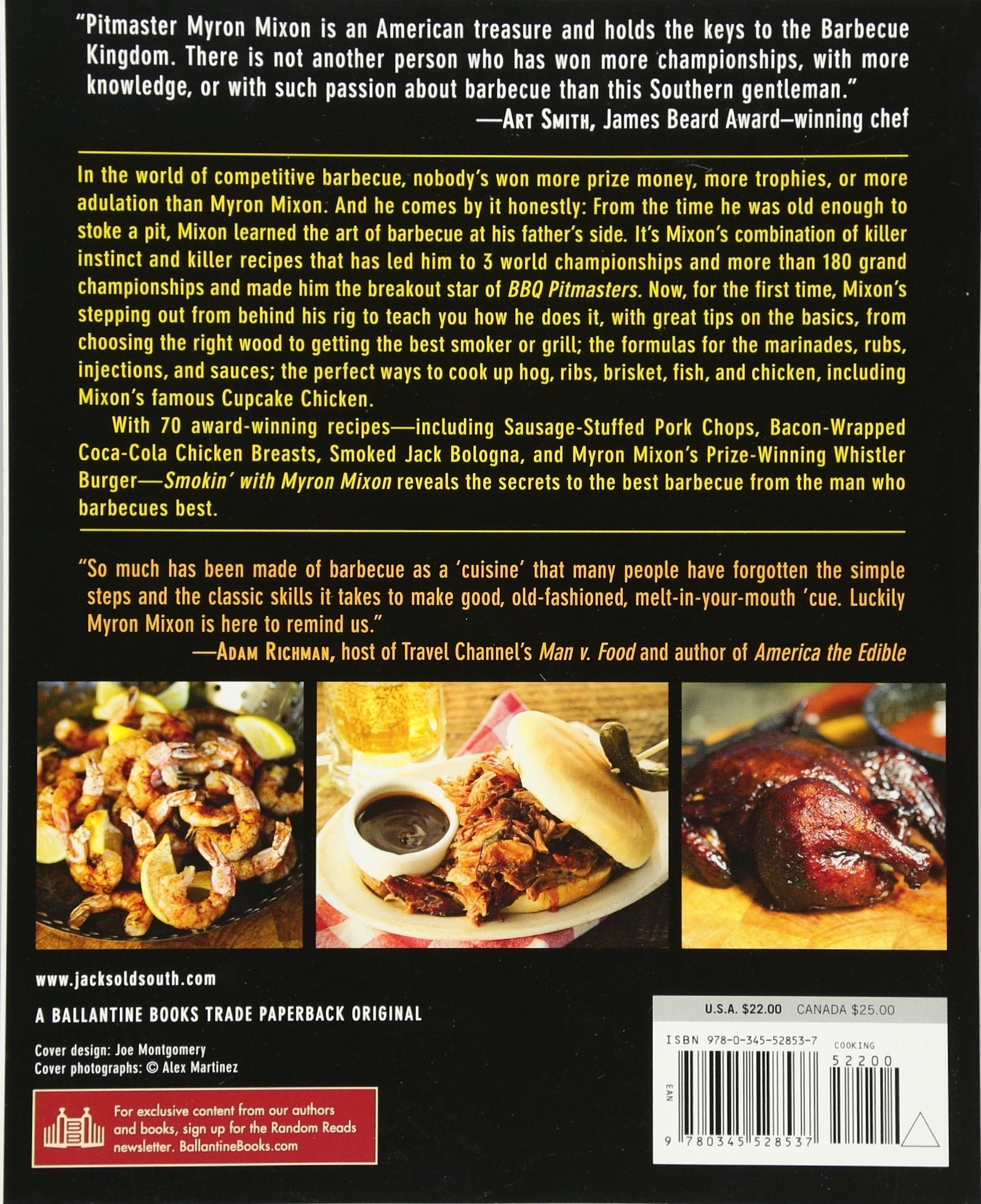 Smokin with Myron Mixon: Recipes Made Simple, from the Winningest Man in Barbecue: A Cookbook