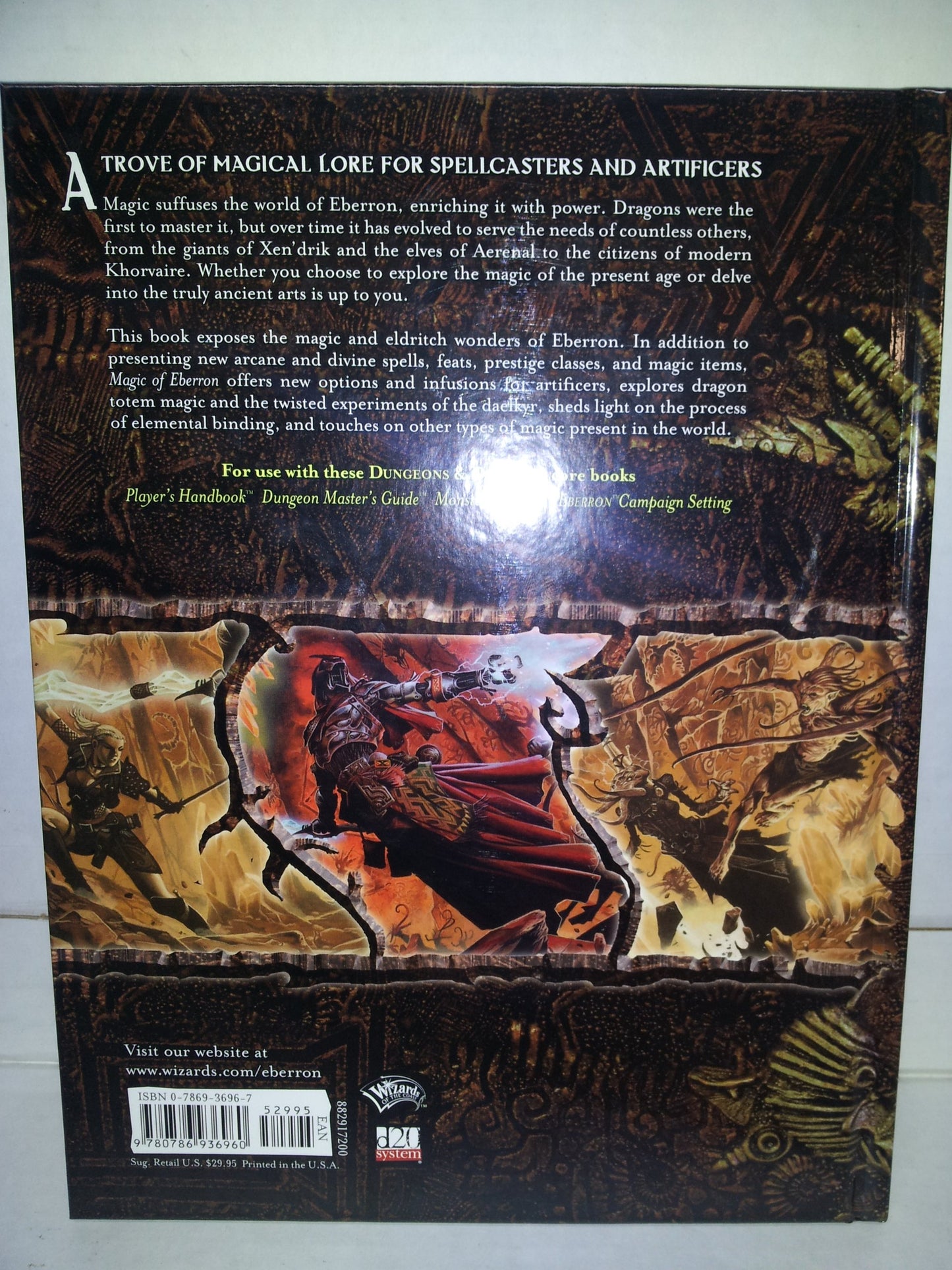 Magic of Eberron (Dungeons & Dragons d20 3.5 Fantasy Roleplaying, Eberron Setting)