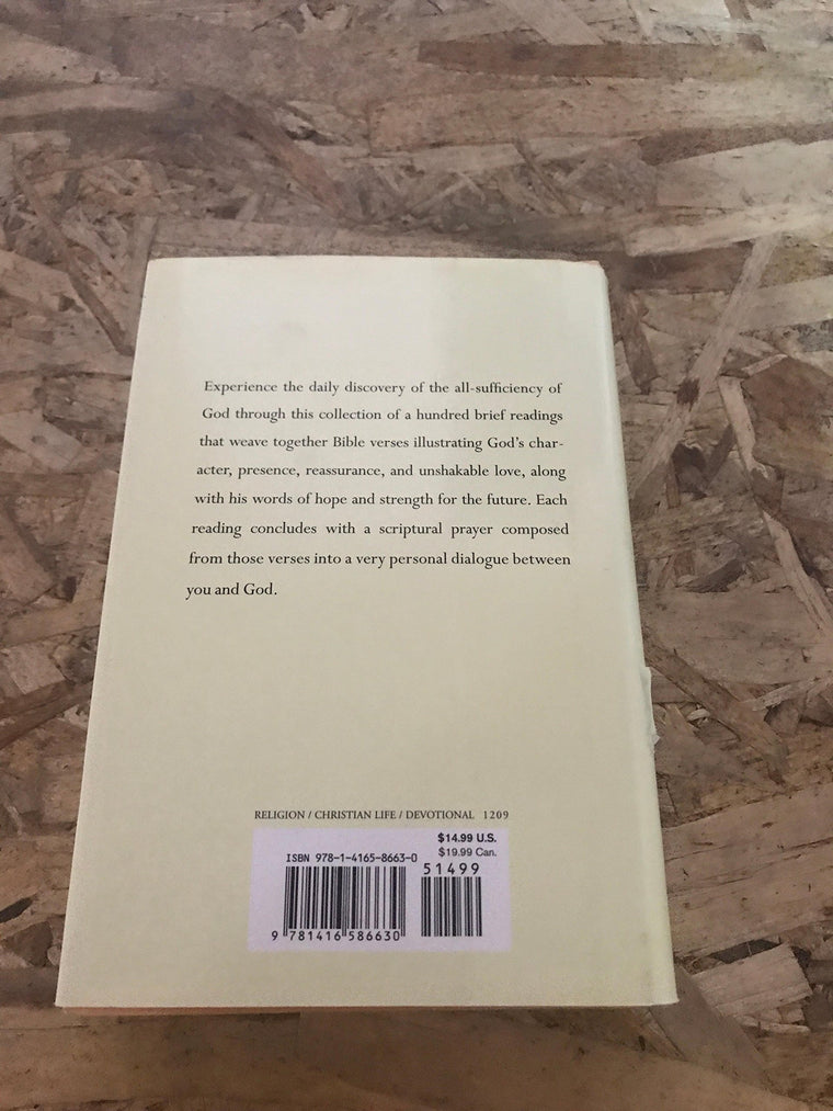 Fear Not Tomorrow, God Is Already There Devotional: 100 Certain Truths for Uncertain Times — back cover