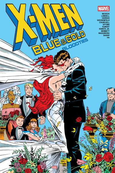 X-Men: Blue & Gold - Bloodties Omnibus Andy Kubert Cover