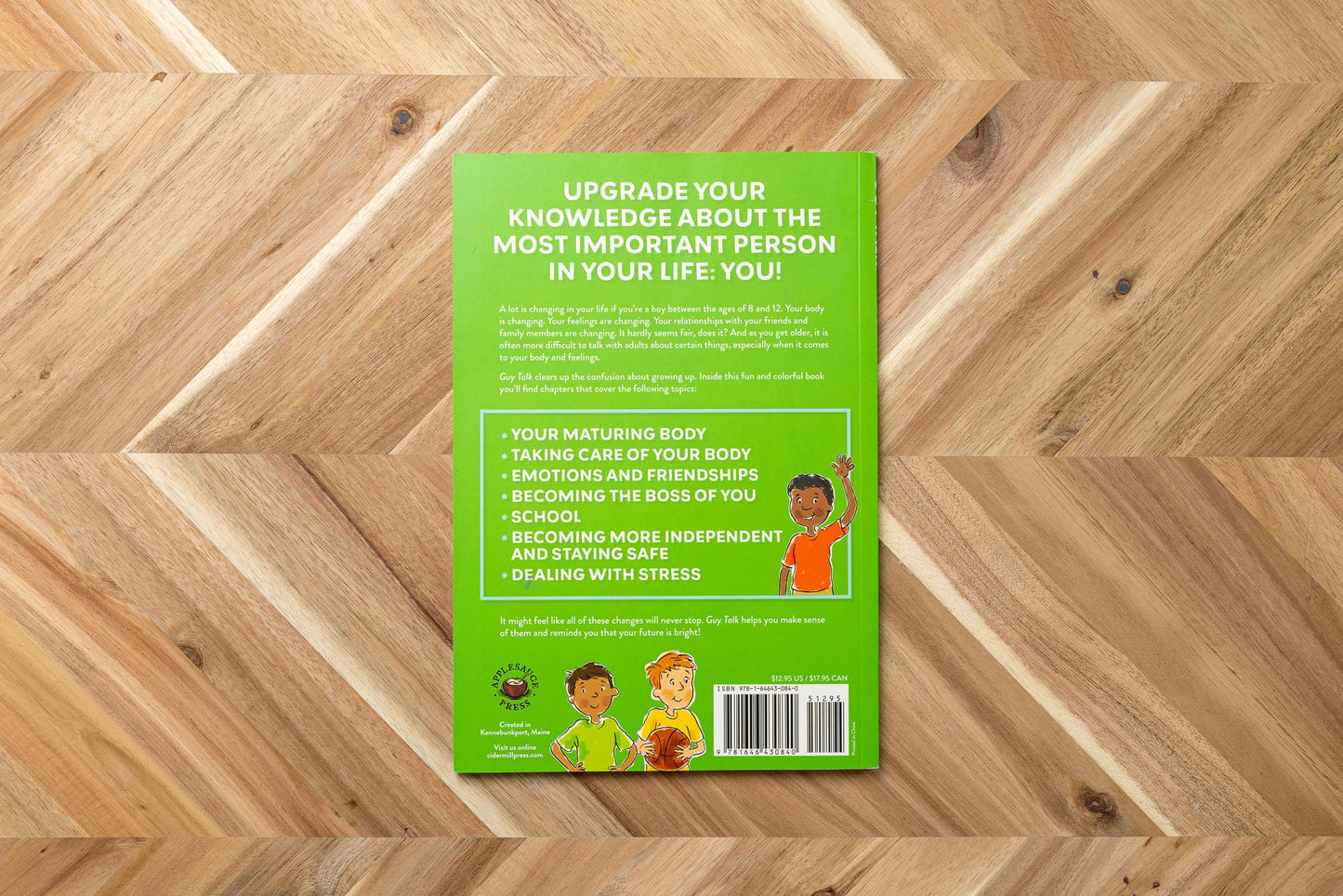 Guy Talk: The Ultimate Boy's Body Book with Stuff Guys Need to Know while Growing Up Great!
