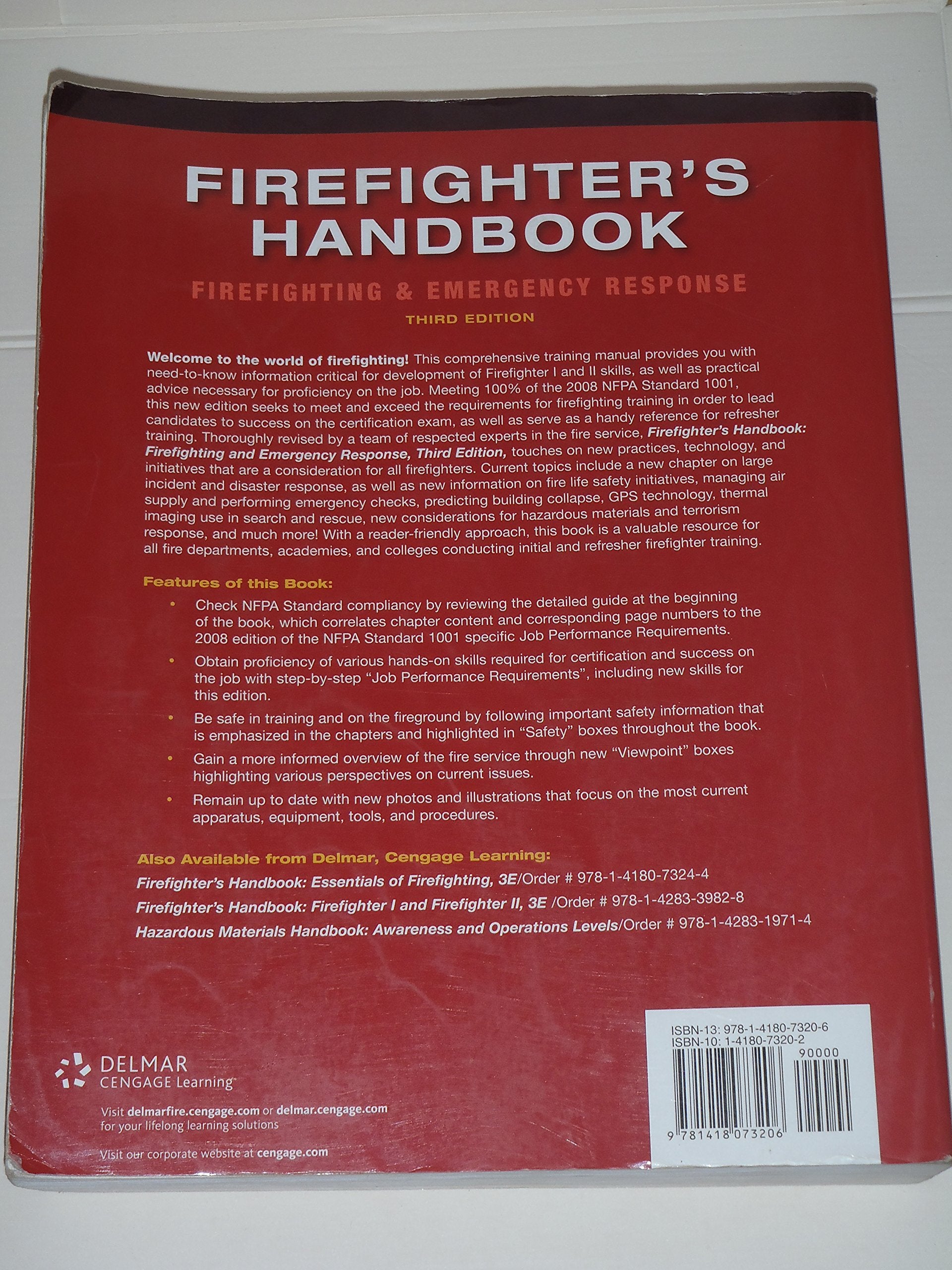 Firefighter's Handbook: Firefighting and Emergency Response
