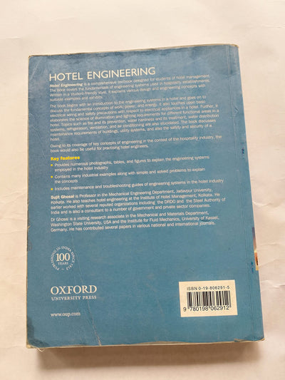 Hotel Engineering (Oxford Higher Education)