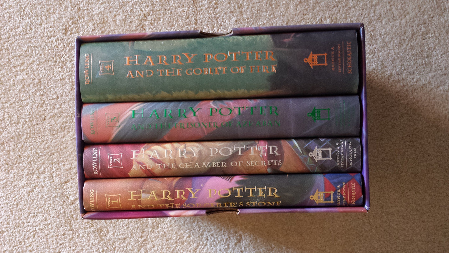 Harry Potter (4 Volumes set) by J. K. Rowling