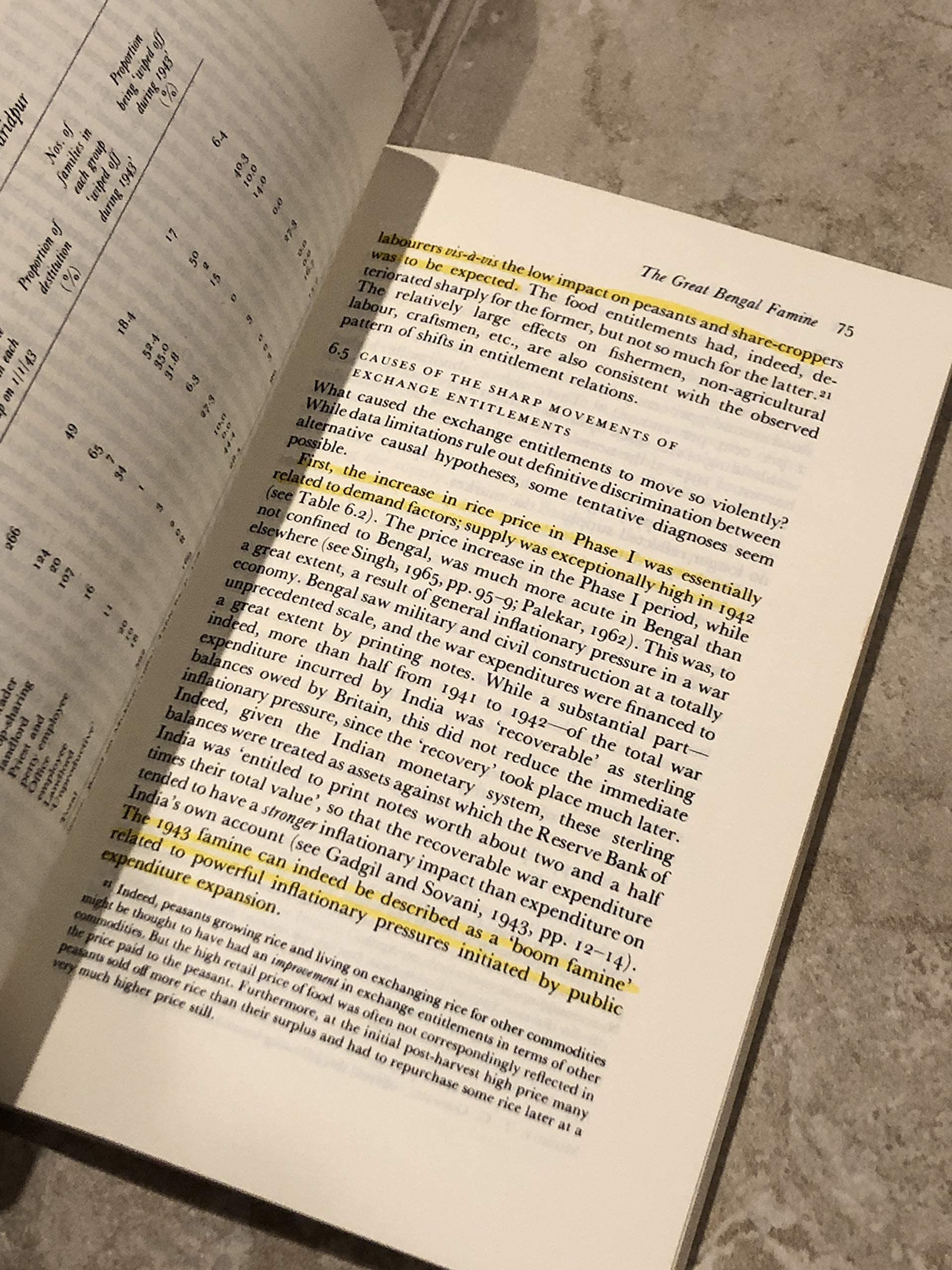 Poverty and Famines: An Essay on Entitlement and Deprivation