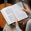 KJV Holy Bible: Giant Print with 53,000 Cross References, Burgundy Leather-look, Red Letter, Comfort Print: King James Version