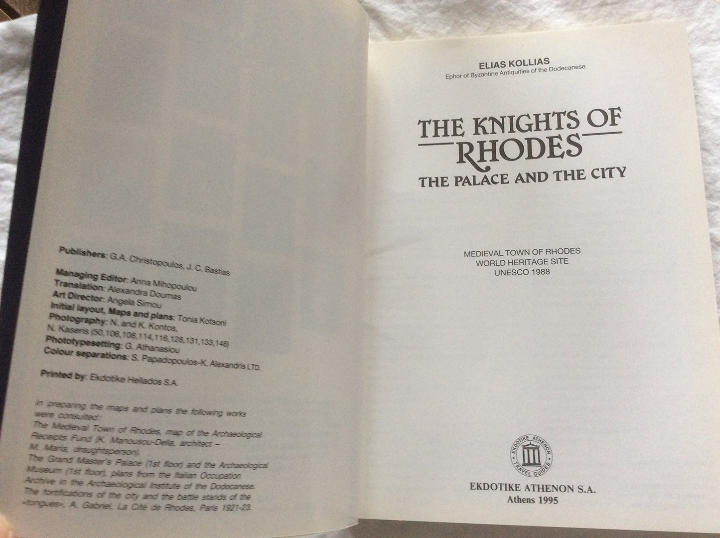 The Knights of Rhodes - The Palace and the City