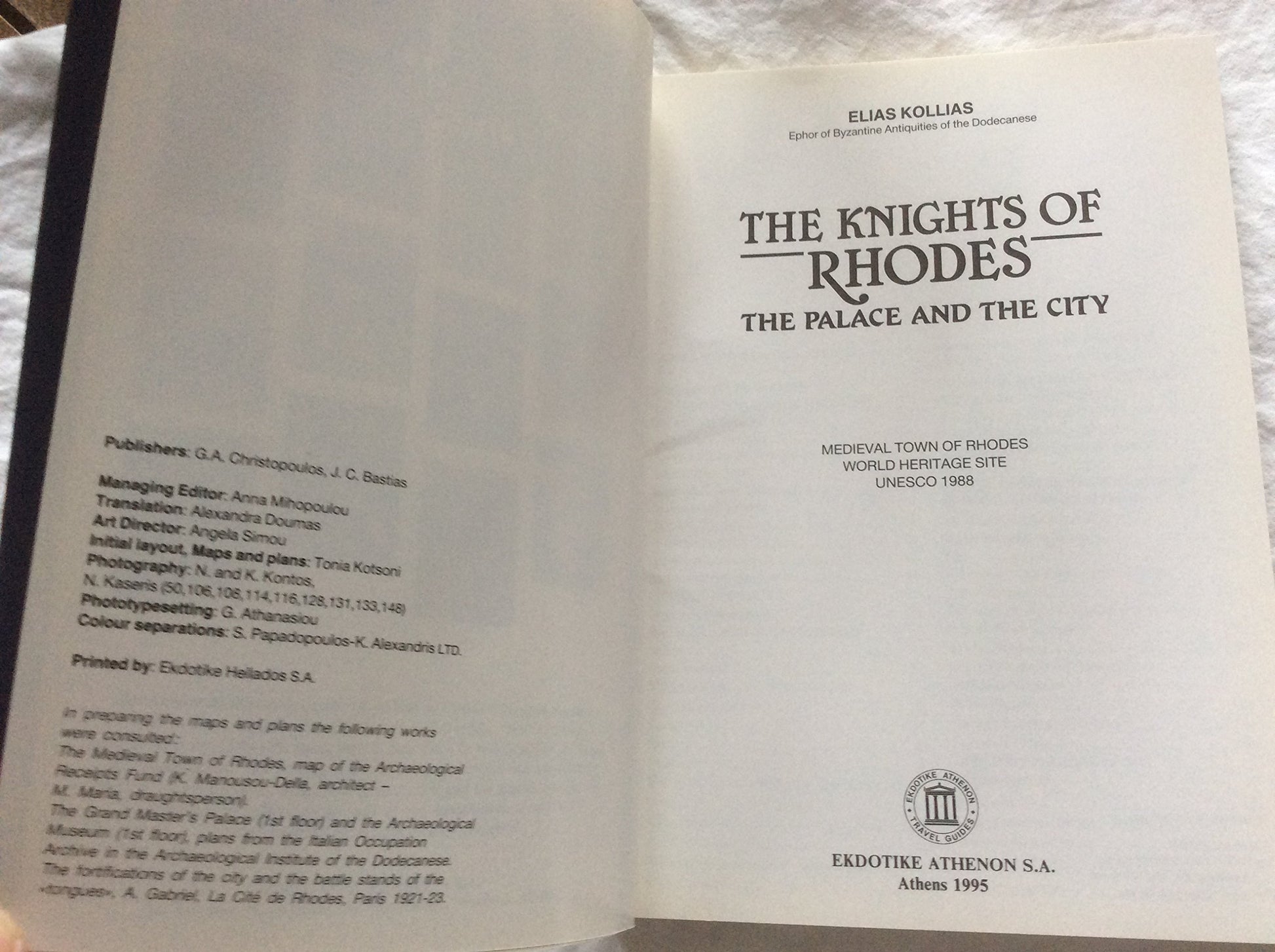 The Knights of Rhodes - The Palace and the City