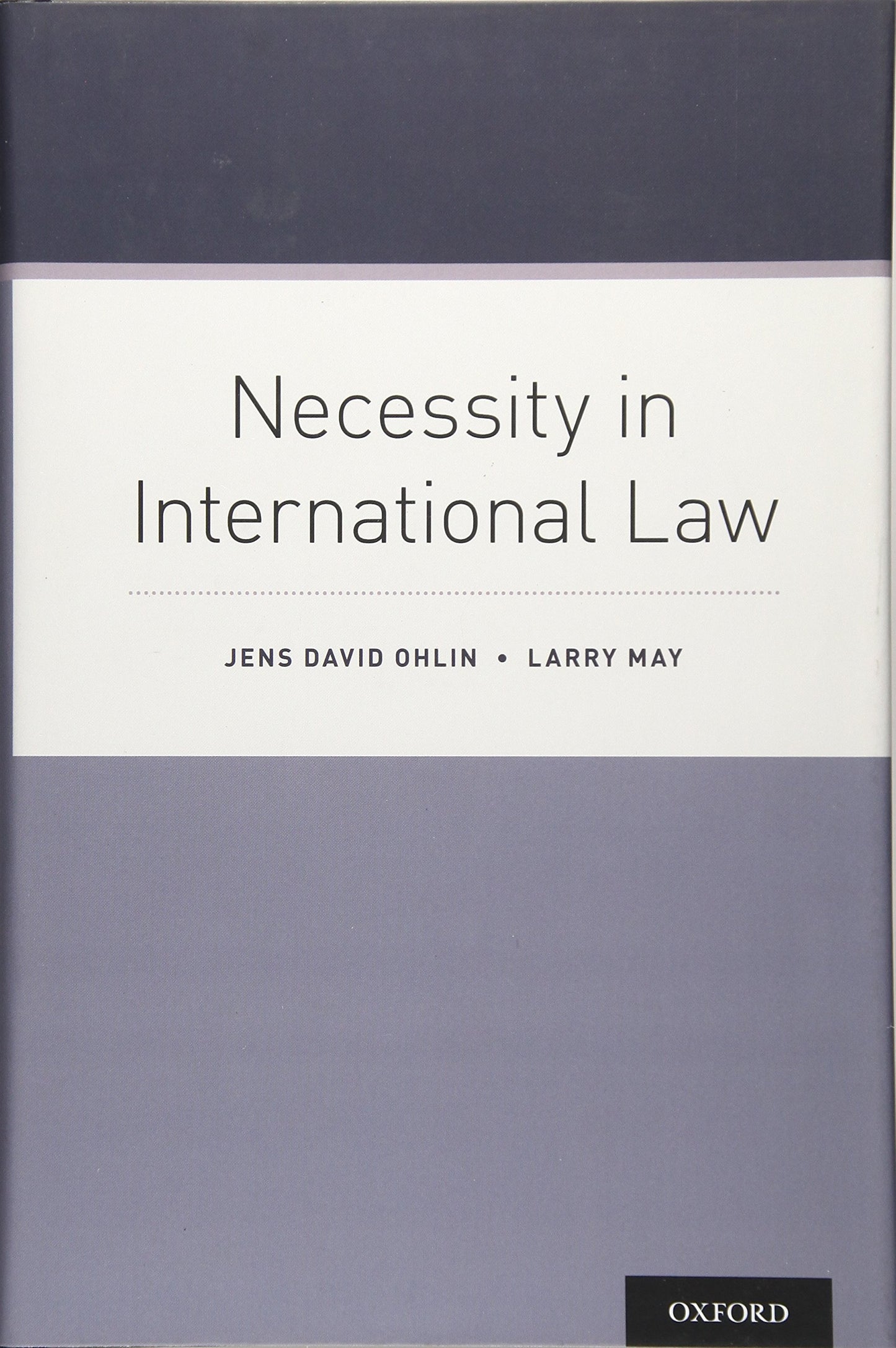 Necessity in International Law