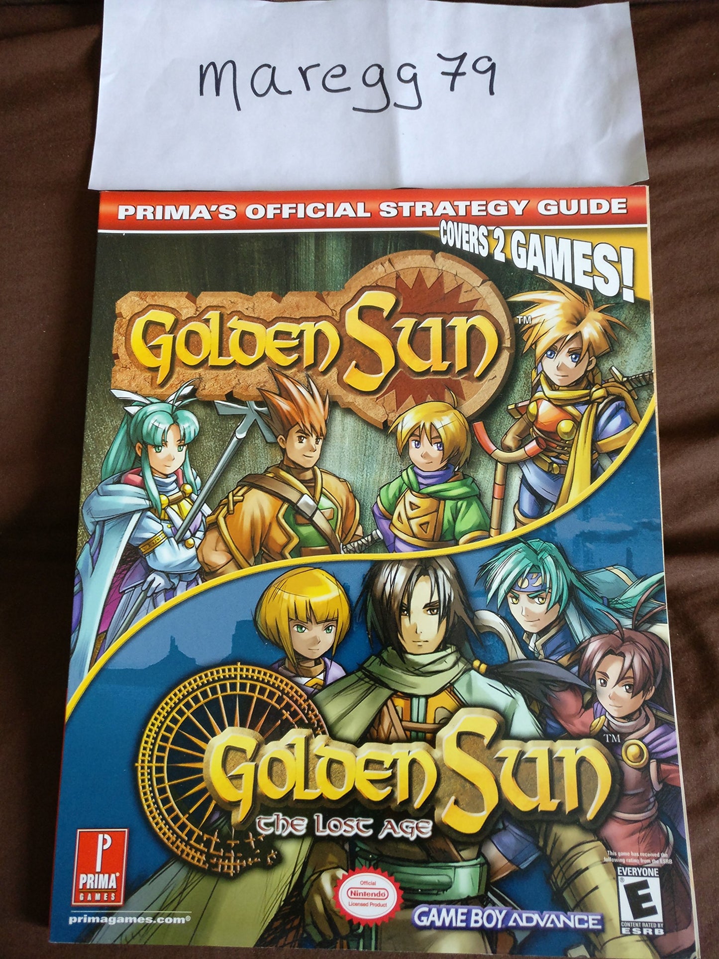 Golden Sun & Golden Sun 2: The Lost Age (Prima's Official St