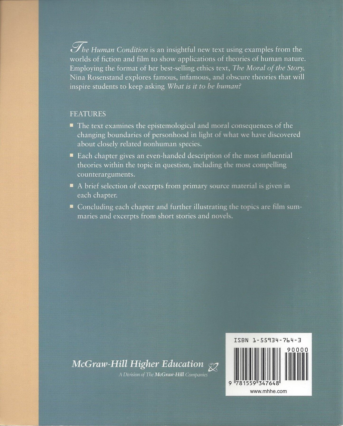 The Human Condition: An Introduction to the Philosophy of Human Nature