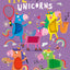 Five Unique Unicorns - Silicone Touch and Feel Board Book - Counting