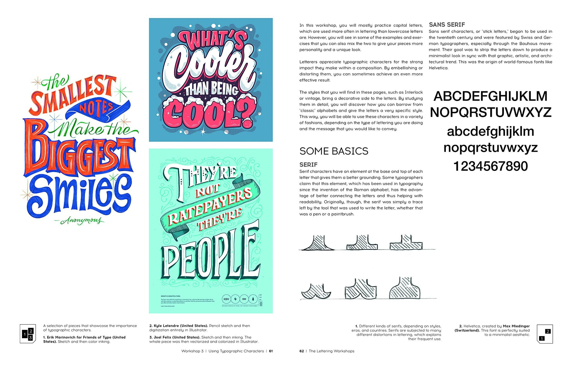 The Lettering Workshops: 30 Exercises for Improving Your Hand Lettering Skills