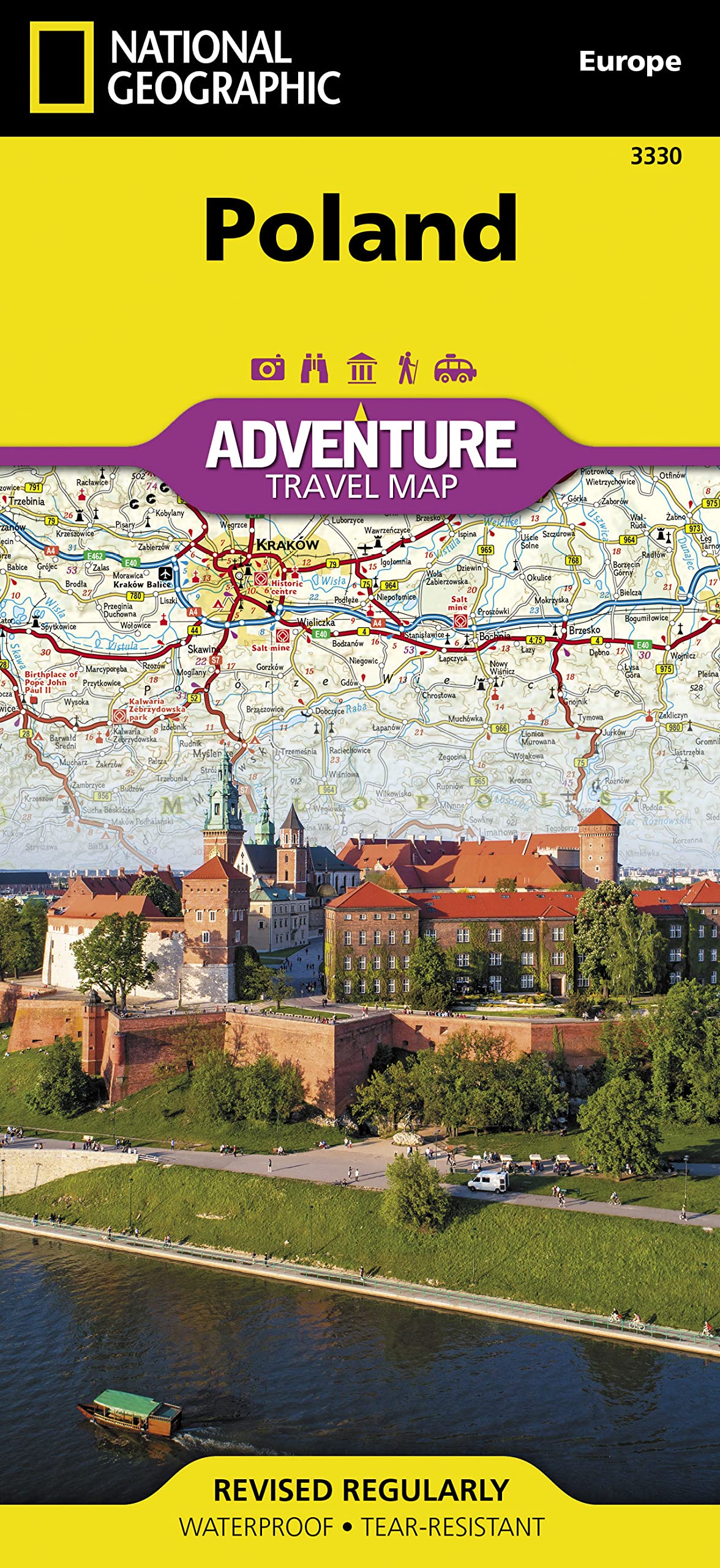 Poland Map (National Geographic Adventure Map, 3330)