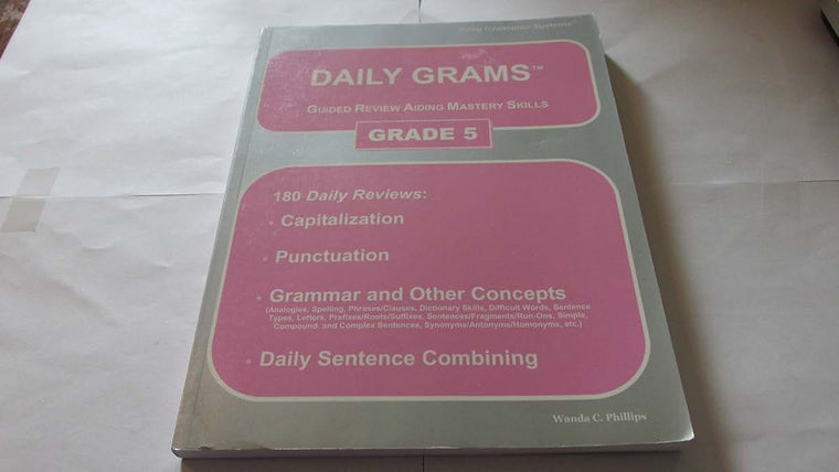 Daily Grams Guided Review Aiding Mastery Skills Grd 5: Grade 5