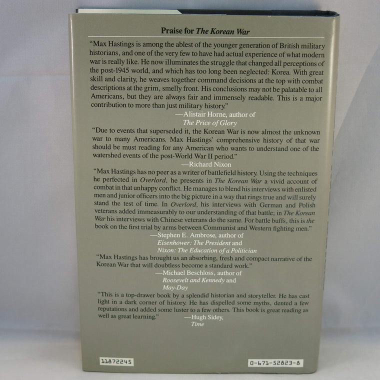 The Korean War — back cover