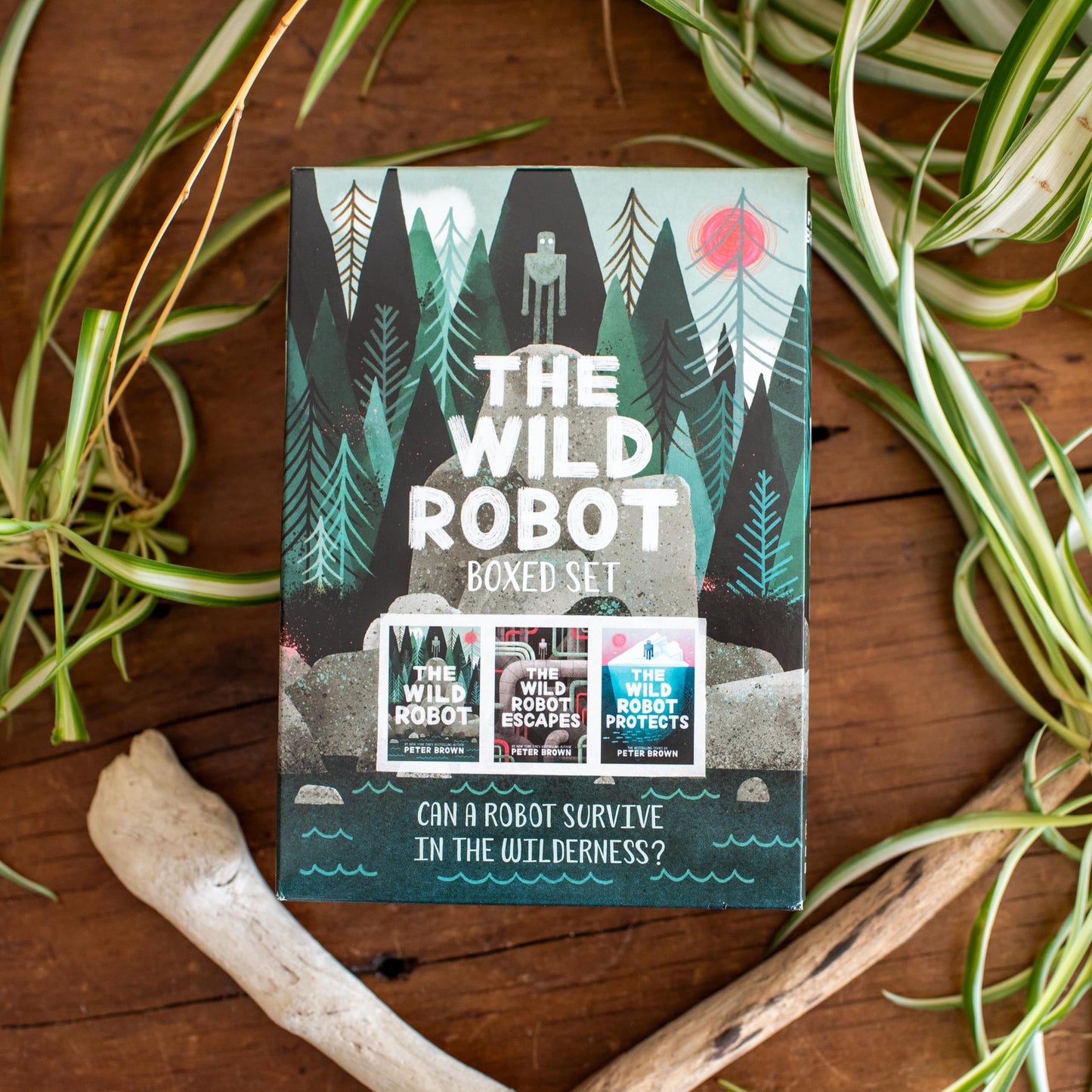 The Wild Robot Boxed Set by Peter Brown