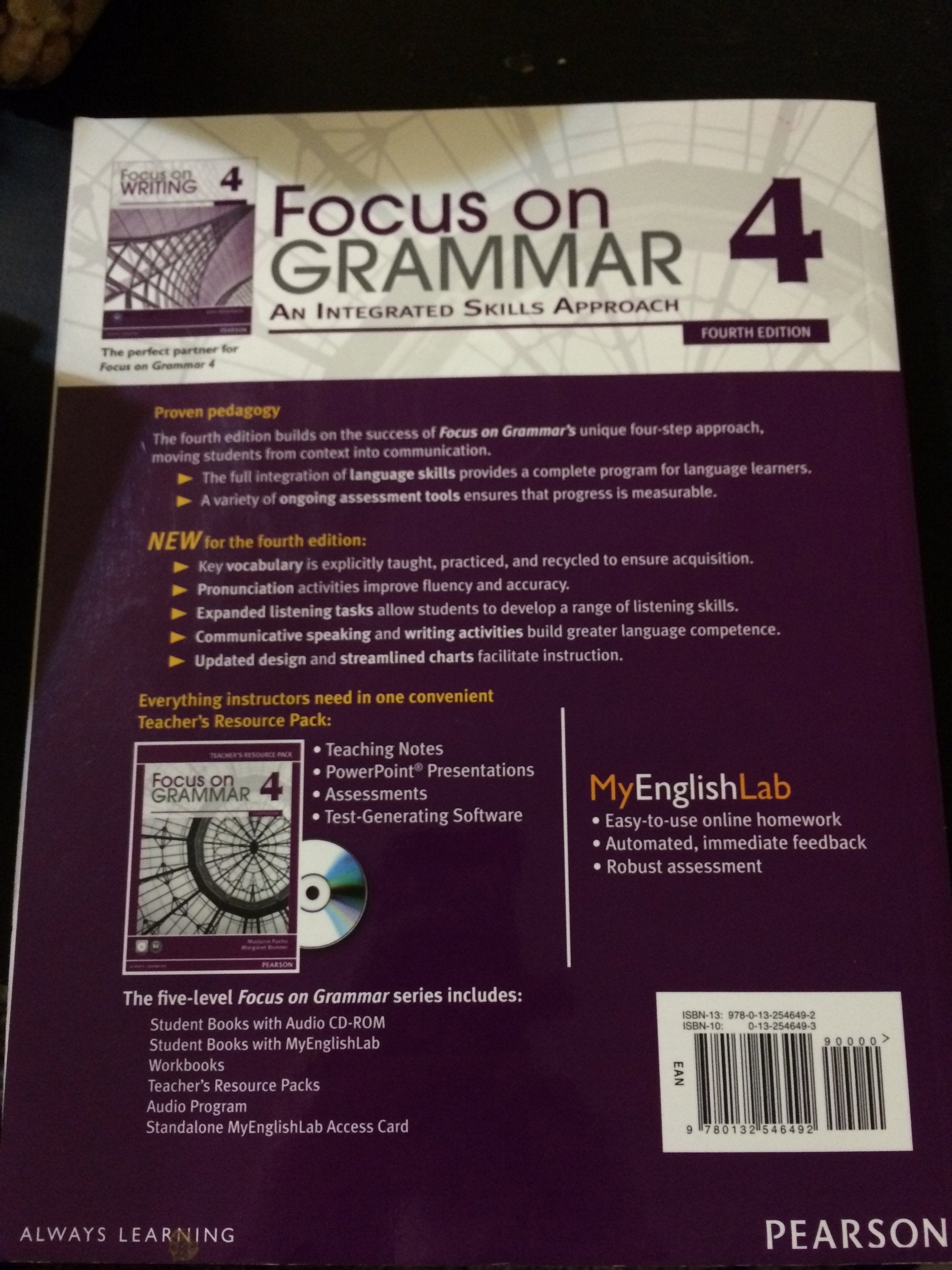Focus on Grammar 4 (4th Edition) - standalone book