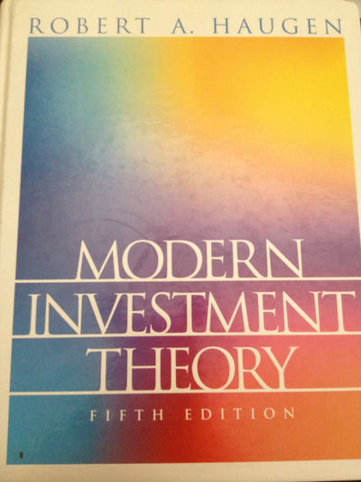 Modern Investment Theory (5th Edition)