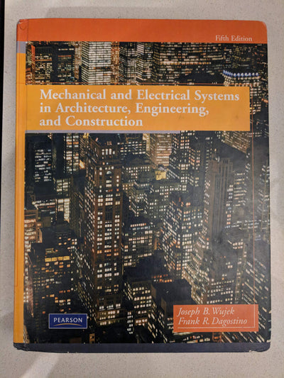 Mechanical and Electrical Systems in Architecture, Engineering and Construction