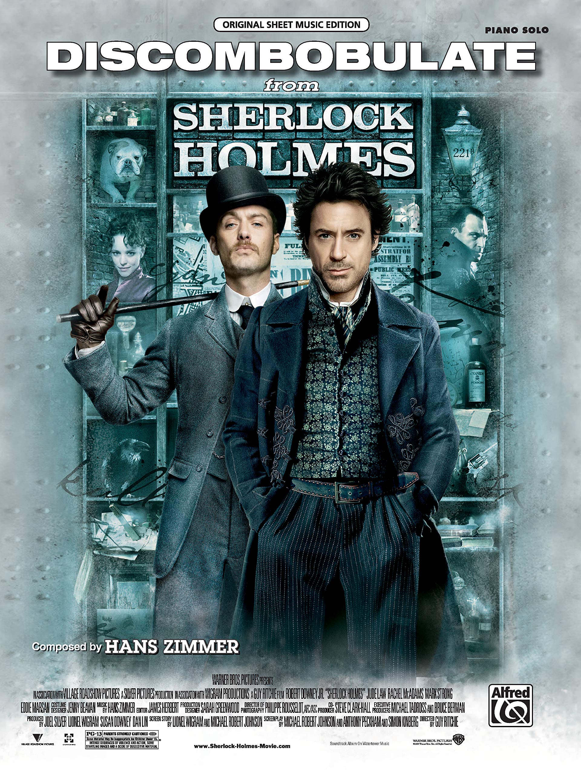 Discombobulate (from the motion picture Sherlock Holmes): Piano Solo, Sheet (Original Sheet Music Edition)