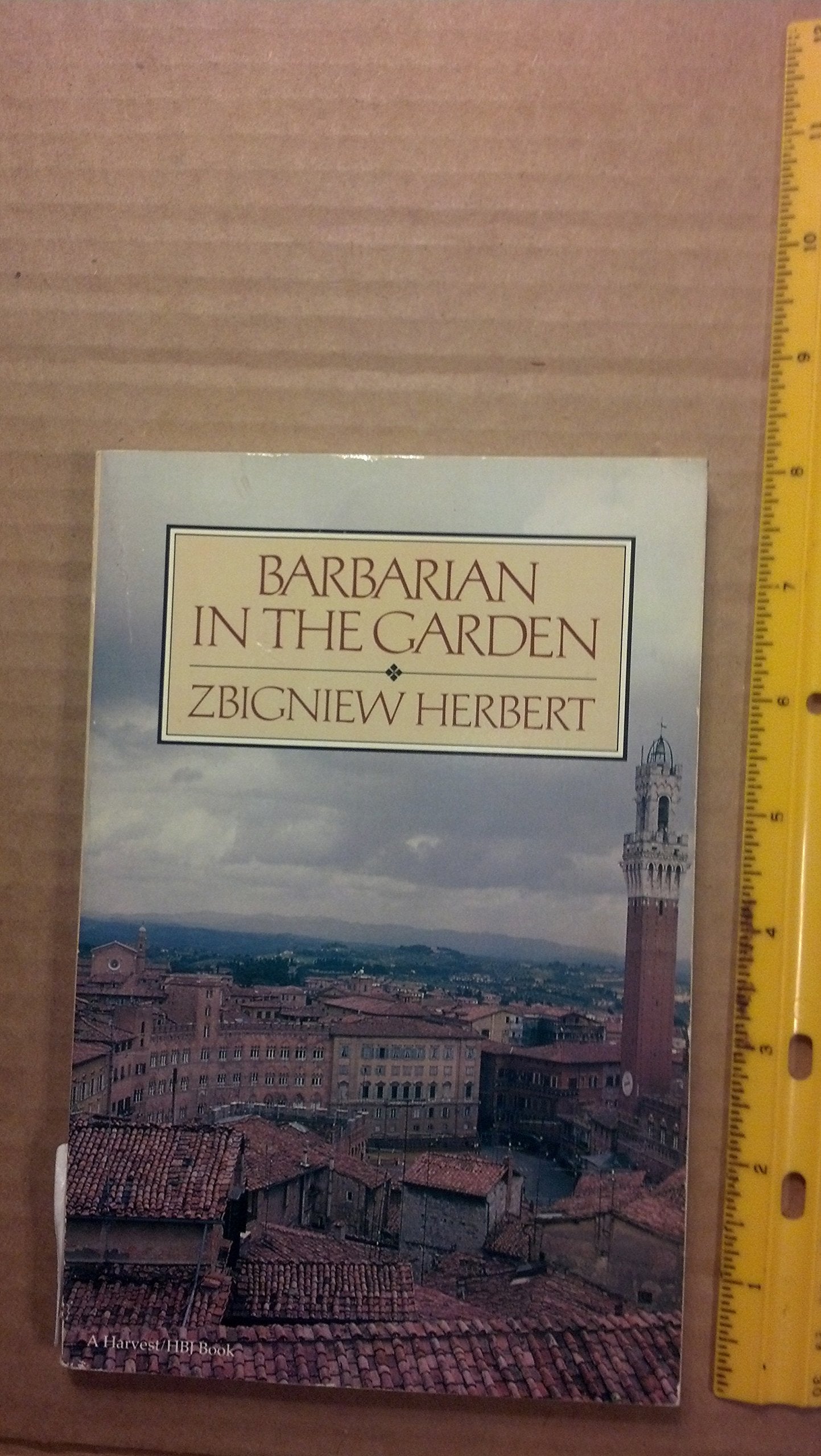 Barbarian in the Garden (English and Polish Edition)