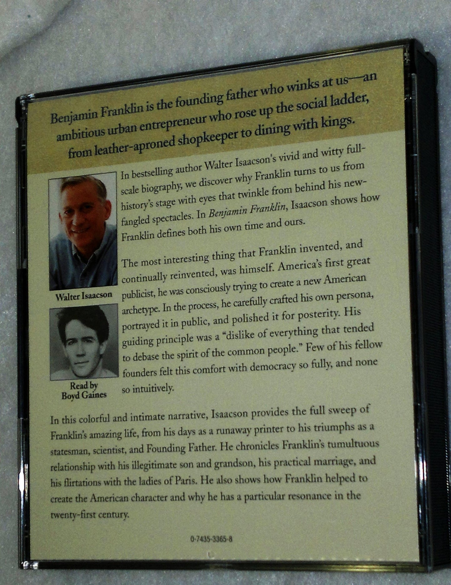 Benjamin Franklin: An American Life by Isaacson, Walter