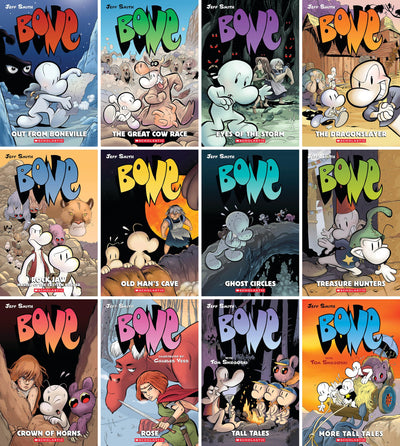 Bone Series Set: The Complete 12 Book Collection (Books 1-9, plus Rose, Tall Tales, and More Tall Tales)