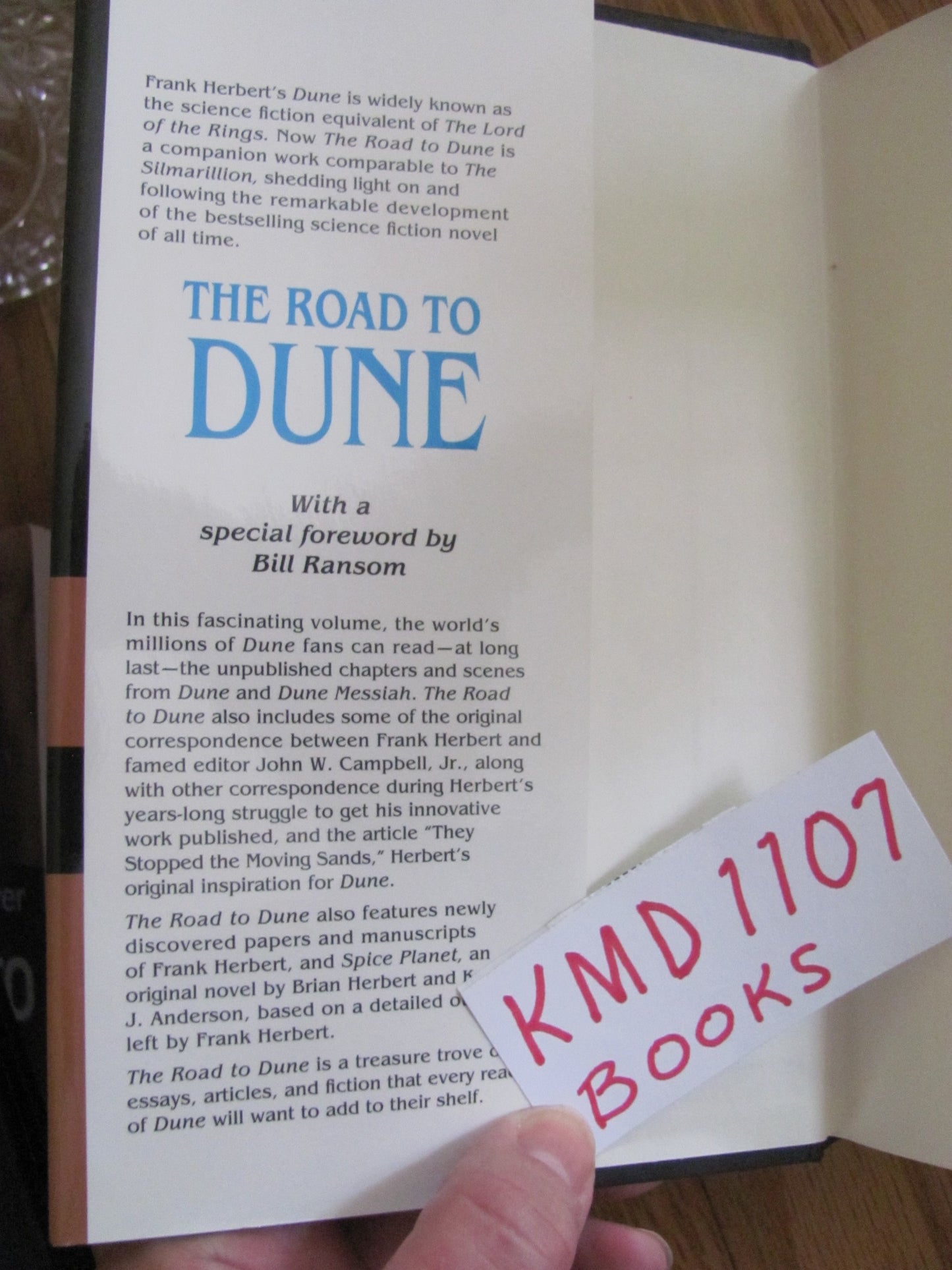 The Road to Dune