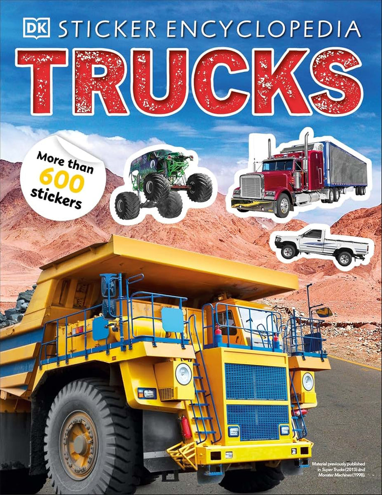 Sticker Encyclopedia Trucks (Sticker Encyclopedias)