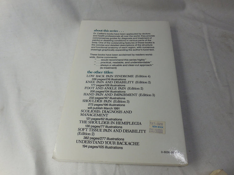 Neck and Arm Pain — back cover