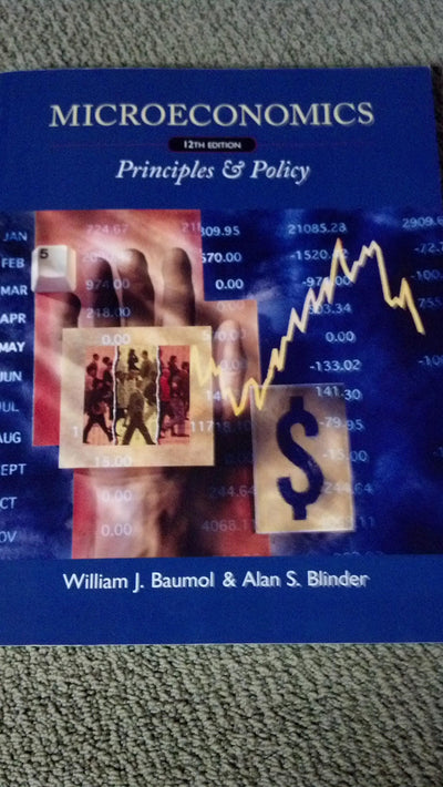 Microeconomics: Principles and Policy