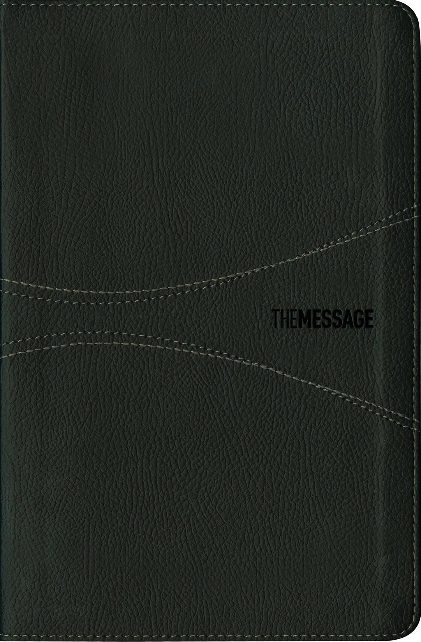 The Message Personal Size (Leather-Look, Black): The Bible in Contemporary Language