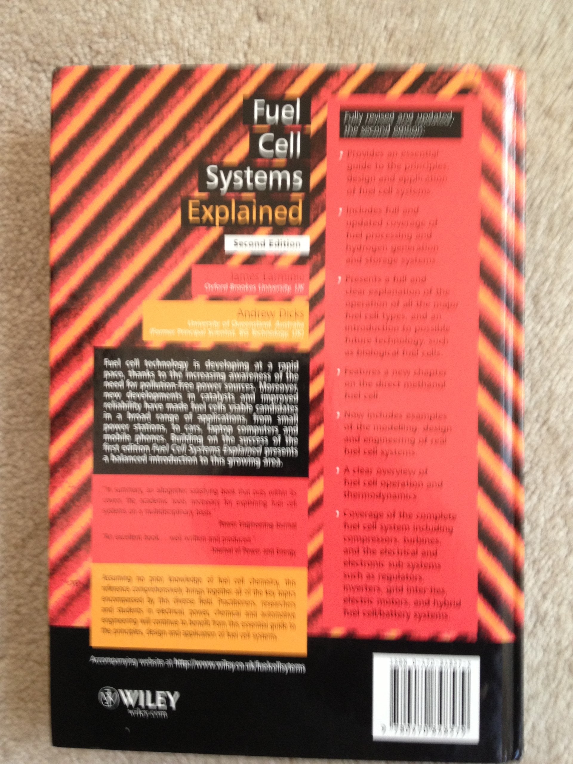 Fuel Cell Systems Explained (Second Edition)