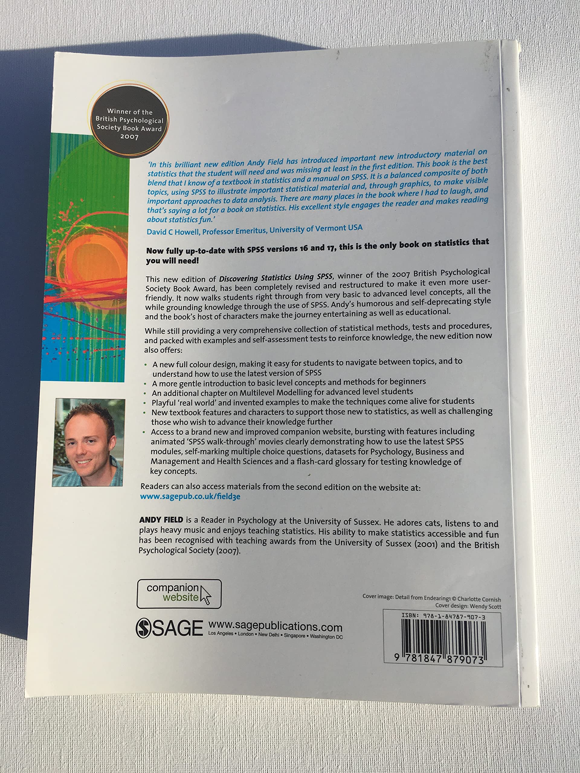 Discovering Statistics Using SPSS, 3rd Edition (Introducing Statistical Methods)
