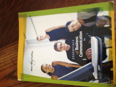 Essentials of Business Communication (Book Only)