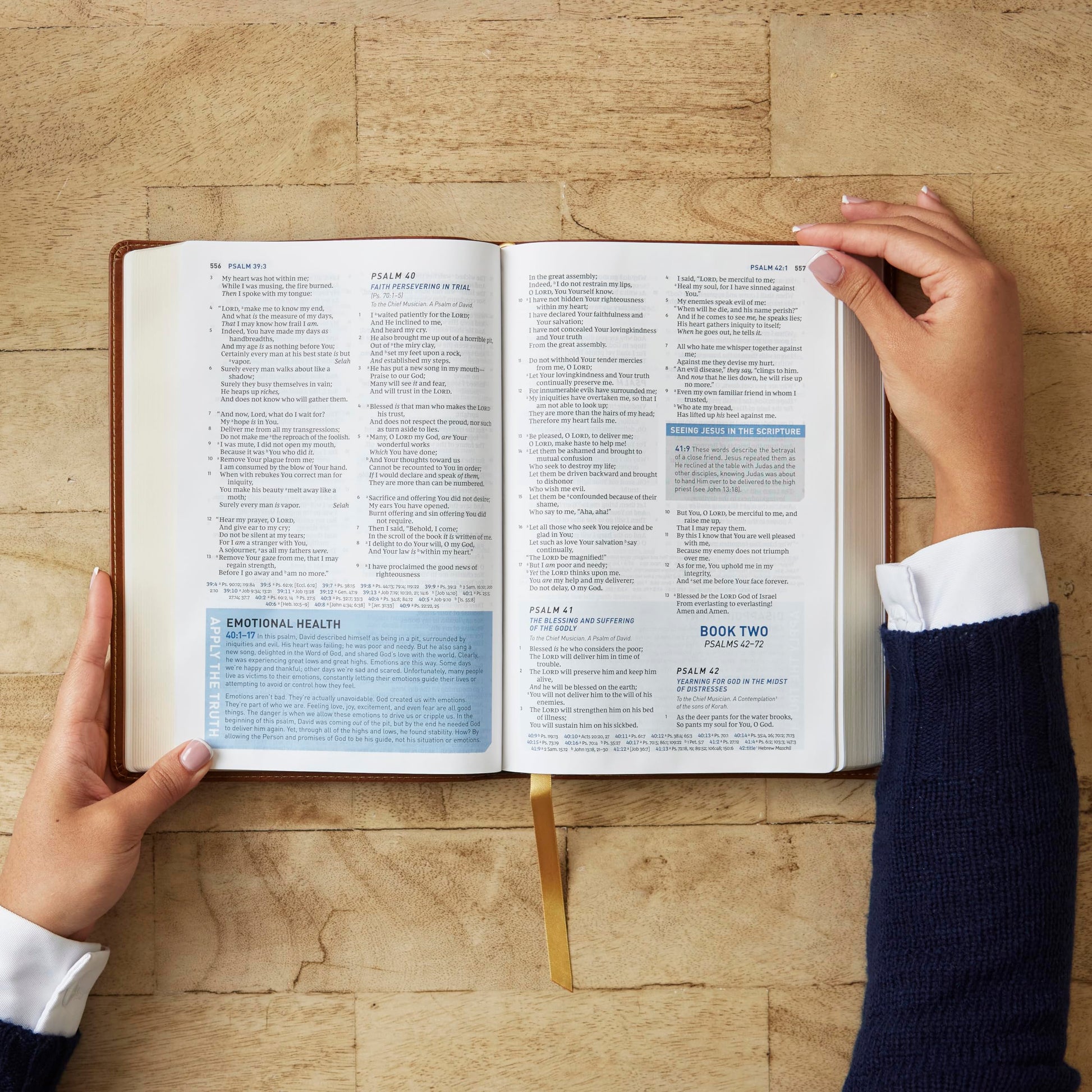 Student Study Bible: A Guide to Knowing and Living Gods Word (NKJV, Brown Leathersoft, Red Letter, Comfort Print)