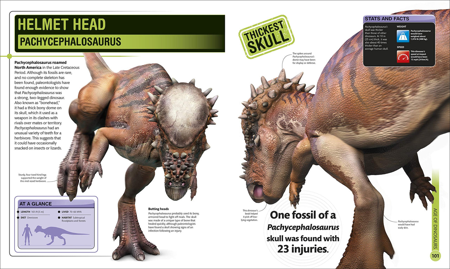 Super Dinosaur Encyclopedia: The Biggest, Fastest, Coolest Prehistoric Creatures (DK Super Nature Encyclopedias)