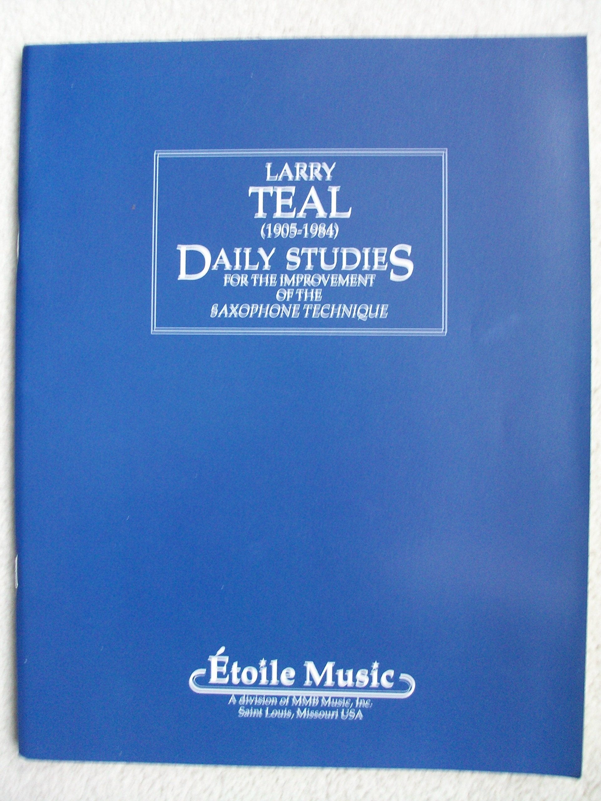 Daily Studies for the Improvement of the Saxophone Technique