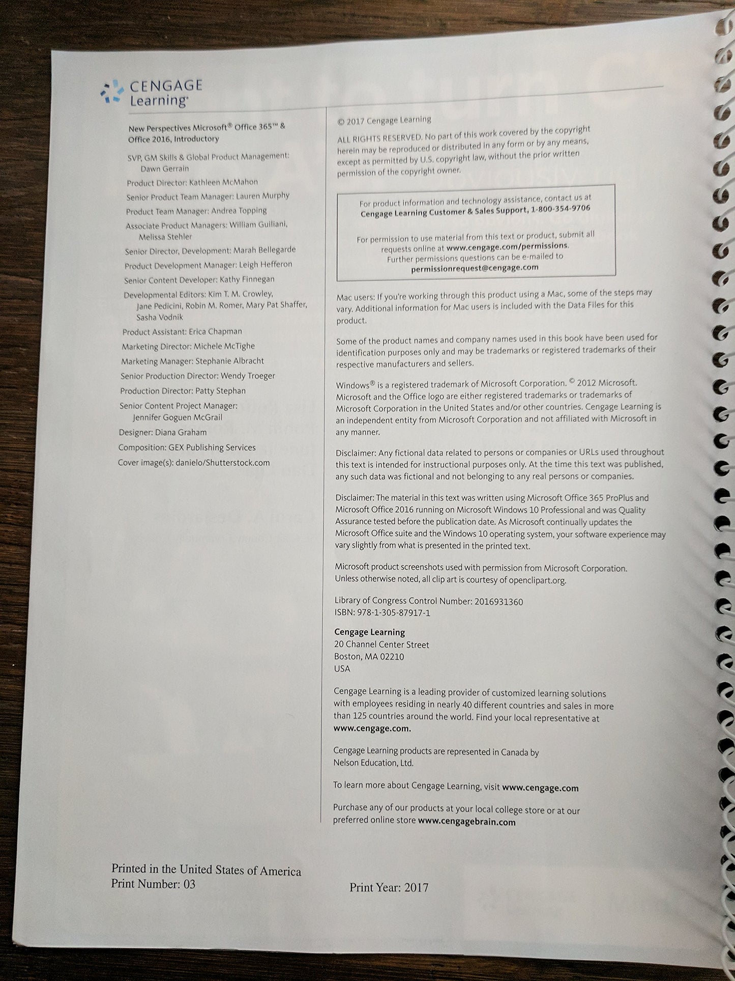 New Perspectives MicrosoftOffice 365 & Office 2016: Introductory, Spiral bound Version