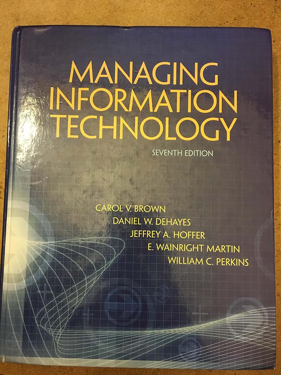 Managing Information Technology