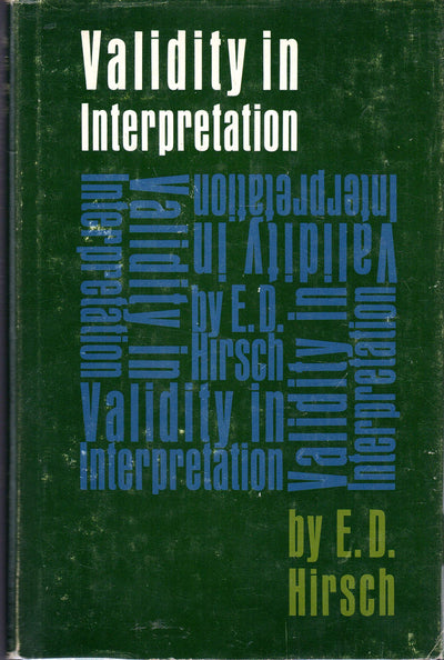 Validity in Interpretation