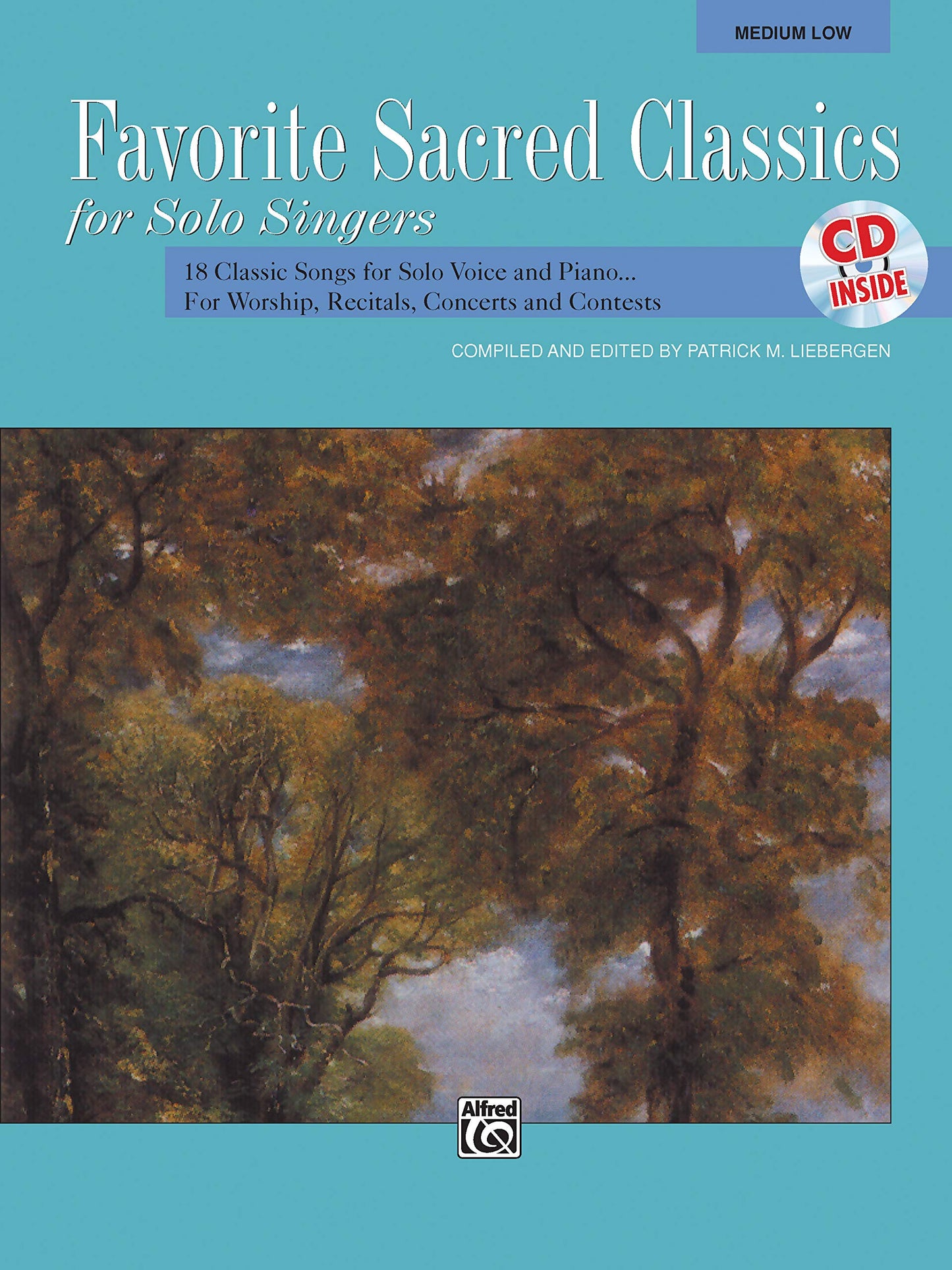 Favorite Sacred Classics for Solo Singers: Medium Low Voice, Book & CD